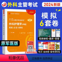 [正版]丁震2024年新版外科主管护师考试书模拟6套卷全套外科护理学中级历年真题同步练习题库主管护师急救包应试指导口袋