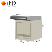 止臣 监控操作台 办公家具工作台指挥中心控制台工作调度桌 单联