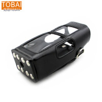 拓栢 胸包牛皮对讲机套可定制 B2/个