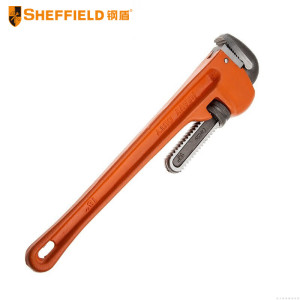 钢盾(SHEFFIELD) S104018 管钳18重型管子钳水管钳[家用]