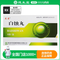 花溪 白蚀丸 2.5g*6袋/盒
