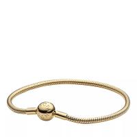 Pandora 女士K金合金蛇链手链时尚耐用黄金涂层饰品