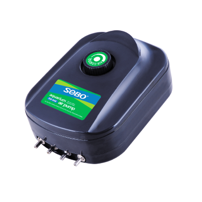 四孔增氧泵可调节气量氧气泵鱼缸打氧机鱼池大型增氧器