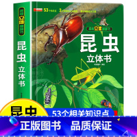 昆虫立体书 [正版]昆虫立体书儿童3d立体书8岁以上翻翻书绘本故事书6-7-10岁孩子幼儿早教书籍动昆虫大百科男女孩揭秘