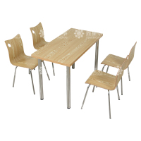 鑫星奈 XXN4040840 餐桌椅组合学校食堂桌椅一桌四椅