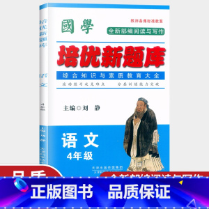 语文 小学四年级 [正版]国学培优新题库综合知识与素质教育大全语文四年级 小学4年级语文基础知识积累与运用专项训练字音字