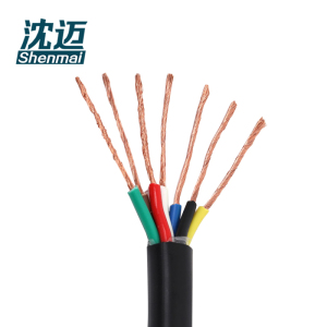沈迈 护套软电线 ZR-RVV-7*0.75mm²/米