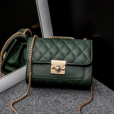 夏季上新小包包女2020新款韩版质感菱格链条包迷你百搭单肩斜挎包