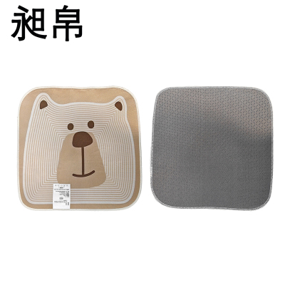 昶帛 卡通冰丝坐垫透气凉垫 图案可选 40*40cm 个