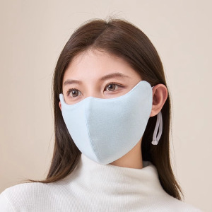 澳绒保暖口罩秋冬女高颜值东北骑行滑雪防寒风透气防晒面罩男