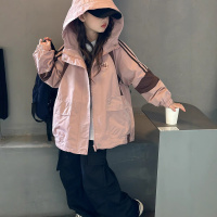 女童外套冲锋衣新款春秋款中大童儿童洋气秋季上衣潮