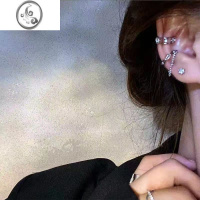 JiMi复古ins潮酷星星镶钻耳夹女小众高级感轻奢冷淡风无耳洞耳骨夹女