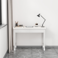 富路达钢制学习桌写字桌学员电脑桌内务办公桌宿舍干部二抽桌