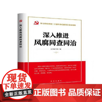 2025新 深入推进风腐同查同治 新时代廉洁文化丛书 学习宣传贯彻二十届中央纪委四次全会精神 把学习图书籍党建图书籍