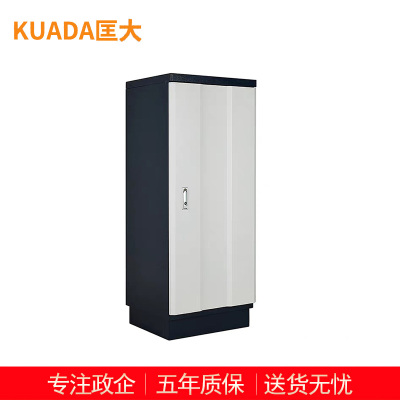 匡大 档案防磁柜 磁盘柜 防火防潮 钥匙锁 八抽信息安全档案柜525mm*480mm*1500mmKDT207