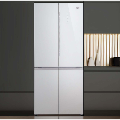 倍科BEKO十字冰箱GNS0506BG 506升1级能效嵌入式四星级净味杀菌自动除霜