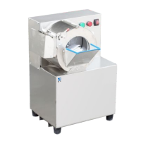 瑞宇商用切丝切片机490*350*600mm/220v1.5kw/产量300kg/h