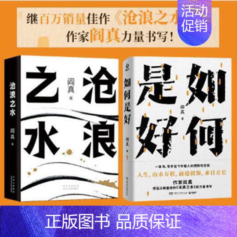 阎真作品集(6册) [正版]沧浪之水阎真作品6册套装 如何是好 我们把景仰忘记了 活着之上 曾在天涯 因为女人插图典藏版