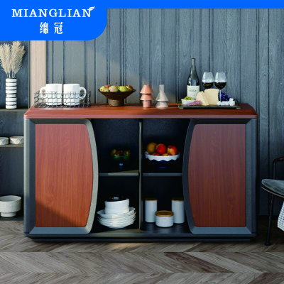 绵冠MIANGUAN茶水柜边柜木质储物柜