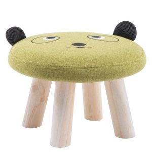 森美人儿童凳子宝宝沙发凳动物凳圆凳实木矮凳家用小凳子小板凳