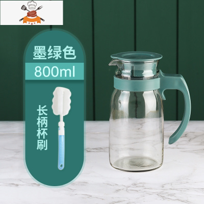 可高温玻璃水壶家用装水凉白开水壶扎果汁大容量泡茶壶冰箱冷水壶 敬平凉水壶