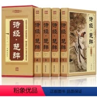 [正版]完整无删减诗经.楚辞 原著全集 彩图插画 原文译注文白对照 无障碍阅读 珍藏版 古诗词大全集 诗词歌赋书籍全古