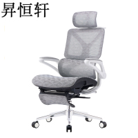 昇恒轩 办公椅 现代人体工学椅 白色 /把