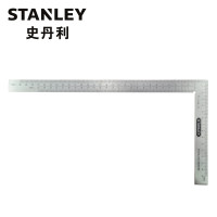 史丹利(STANLEY) 不锈钢直角尺 500x250mm 35-350-23木工拐尺