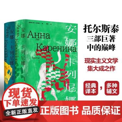 安娜·卡列尼娜 列夫·托尔斯泰 著 小说