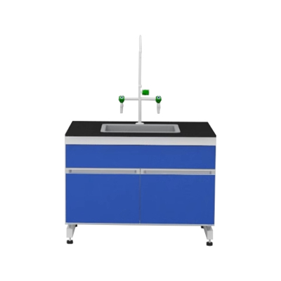 臻远 ZY-SYT-13 实验室 工作台化验室操作台化验桌 1.2米水槽台