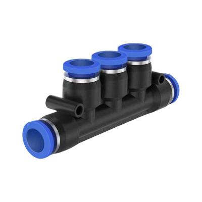 中锦科技气管快速接头 五通接头 PK-12 个