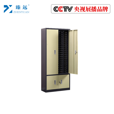 臻远零件柜抽屉式工具柜 100抽透明带门加工具柜小号