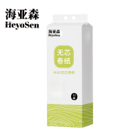 海亚森 M3004 MAX无芯卷纸 80g/卷 12卷/提(计价单位:提) 白色