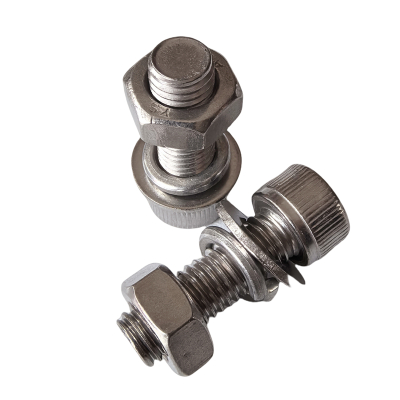 vzi 不锈钢杯头内六角平弹垫螺母四件套 M8*18(20套) 包