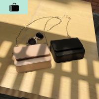 网红小黑包质感百搭森系ins时尚简约复古链条斜挎小方包包女韩版NEW LAKE女士单肩包