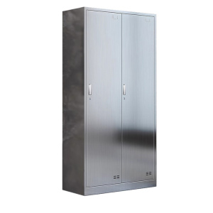 景福达不锈钢更衣柜二门900*420*1800mm台
