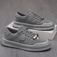 男鞋新款秋冬季男款运动平底百搭时尚潮流简约男士休闲板鞋_585