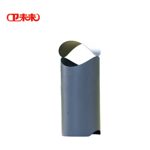 卫未来 户外垃圾桶 深色不锈钢 个