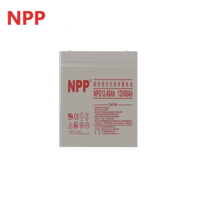 NPP蓄电池NPG12-80Ah