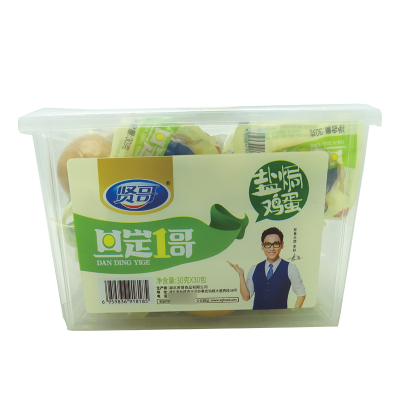 贤哥盐焗鸡蛋旦定1哥30gx30包盒装早餐蛋办公休闲零食卤味小吃（盐焗味）
