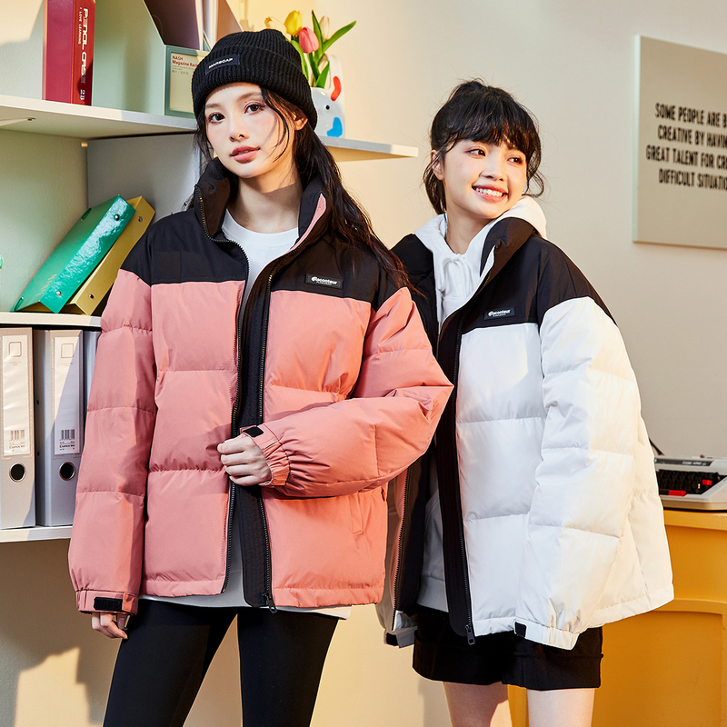 [2.5折价278元]唐狮羽绒服女短款冬季新款小个子时尚潮流超好看面包服外套
