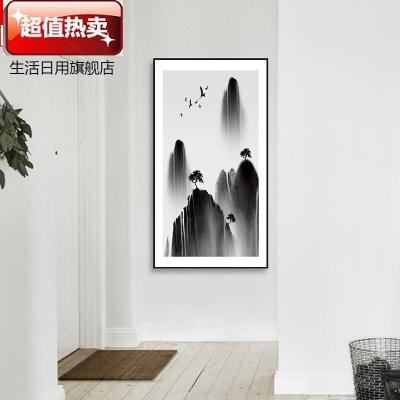 。墙壁画墙壁画装饰带框一进的墙装饰悬关壁画水墙壁画H远方-NTJ80*16012mm薄板