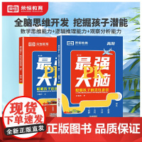 2023新版儿童全脑思维游戏训练书2-3-4-5-6岁幼儿智力开发大脑罗辑思维训练进阶版幼儿早教宝宝亲子左右脑智力开发早