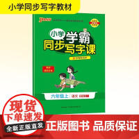 小学学霸同步写字课 六年级上 牛胜玉 编 小学教辅文教 正版图书籍 陕西师范大学出版总社有限公司