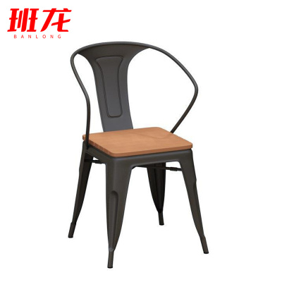 班龙户外休闲椅黑色把