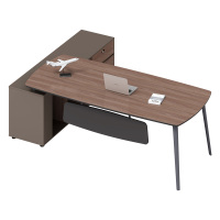 科朔 办公桌 经理桌 主管桌 板式班台桌2.2米 KS-12D2202