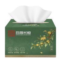 百晟长恒 BSCH-C25E 4层*90抽*152mm*190mm 面巾纸(计价单位:包)绿色