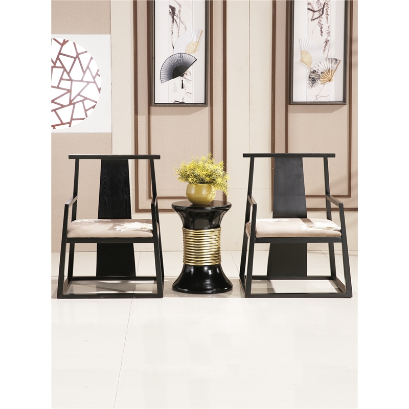 三件套大师休闲椅阿斯卡利(ascari)扶手椅禅意茶椅别墅家具美容院