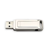 杰储(GCHUL) U130 旭日系列 64G USB3.1 防水防震高速U盘/优盘 (计价单位:个) 银色