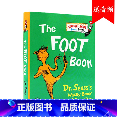 [正版]千奇百怪的脚英文原版 The Foot Book 苏斯博士系列 Dr. Seuss's 低幼早教英语启蒙儿童纸